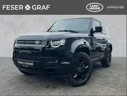 Santorini black (schwarz) Gebraucht 2024 Land Rover Defender SE Dynamic SUV | 76.850 € (Fairer Preis)