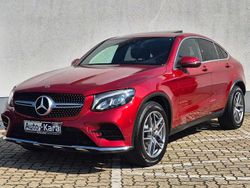 Designo hyazinthrot metallic (metallic) Gebraucht 2018 Mercedes GLC300 AMG line Coupé | 35.990 € (Fairer Preis)