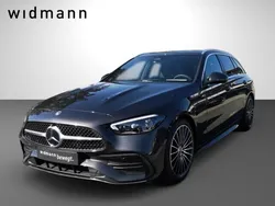 Grau Gebraucht 2024 Mercedes C220 AMG line Kombi | 69.000 €