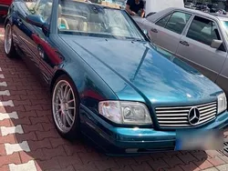 Grün Gebraucht 2000 Mercedes SL500 Cabrio | 20.000 € (Teuer)