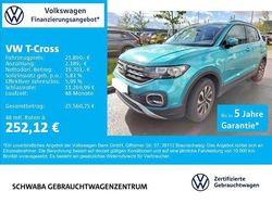 Blau Gebraucht 2022 VW T-Cross Active SUV | 21.890 € (Fairer Preis)