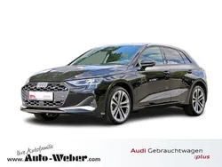 Mythosschwarz metallic Gebraucht 2025 Audi A3 Advanced Plus | 32.960 € (Fairer Preis)