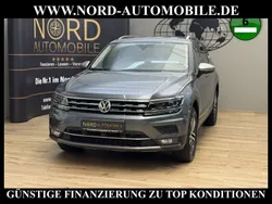Platinum grey metallic (metallic) Gebraucht 2019 VW Tiguan Allspace Highline SUV | 27.890 € (Guter Preis)