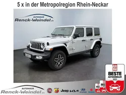 Silber Neu 2024 Jeep Wrangler Unlimited Sahara SUV | 60.989 € (Guter Preis)