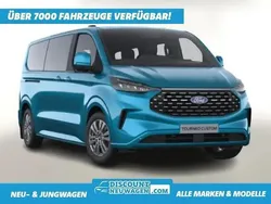 Digital aqua blue metallic Neu 2025 Ford Tourneo Custom Titanium Van / Kleinbus | 51.622 € (Superpreis)