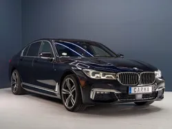 Schwarz Gebraucht 2017 BMW 740 Sport Line Limousine | 32.400 € (Fairer Preis)