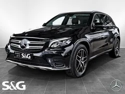 Metalliclack obsidianschwarz Gebraucht 2018 Mercedes GLC250 AMG SUV | 32.690 € (Etwas zu teuer)