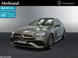 Metalliclack selenitgrau Neu 2025 Mercedes C220 AMG Kombi | 53.490 € (Teuer)
