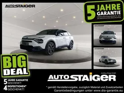 Lack weiss banquise/typ aussenverkl Gebraucht 2022 Citroën e-C4 Shine Limousine | 18.897 € (Guter Preis)