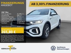 Weiß Gebraucht 2025 VW T-Roc Cabriolet R-line Cabrio | 31.440 € (Guter Preis)