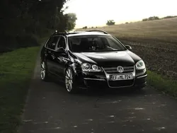 Schwarz Gebraucht 2009 VW Golf VI Sportline Kombi | 7.599 € (Teuer)
