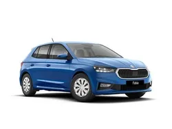 Blau Neu 2025 Skoda Fabia Essence Limousine | 15.995 € (Superpreis)