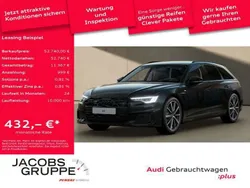 Mythosschwarz metallic Gebraucht 2024 Audi A6 S-Line Kombi | 52.740 €