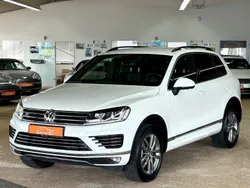 Pure white Gebraucht 2015 VW Touareg R-line SUV | 26.990 € (Etwas zu teuer)
