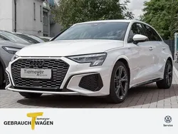 Gletscherweiß metallic Gebraucht 2024 Audi A3 S-Line Limousine | 30.280 € (Fairer Preis)
