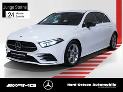 Weiß unilack polarweiß Gebraucht 2021 Mercedes A180 AMG Limousine | 23.790 € (Guter Preis)