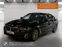 Schwarz Gebraucht 2022 BMW 520 Luxury Line Limousine | 35.999 € (Fairer Preis)