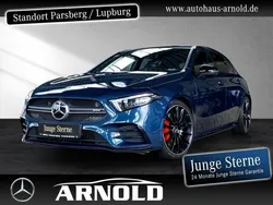 Blau (denimblau) Gebraucht 2022 Mercedes A35 AMG AMG Limousine | 39.750 € (Guter Preis)