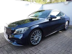 Blau Gebraucht 2019 Mercedes C180 AMG line Coupé | 28.490 € (Superpreis)