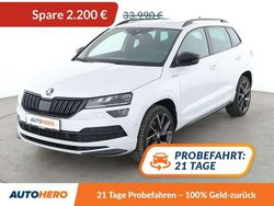 Bila moon moon white Gebraucht 2022 Skoda Karoq SportLine SUV | 31.790 € (Fairer Preis)