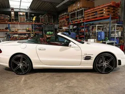 Weiß Gebraucht 2002 Mercedes SL55 AMG AMG Cabrio | 29.900 €