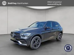 Grau Gebraucht 2021 Mercedes GLC300e AMG SUV | 41.655 € (Etwas zu teuer)