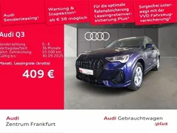 Navarrablau metallic/navarrabl Gebraucht 2024 Audi Q3 S-Line SUV | 38.750 € (Guter Preis)