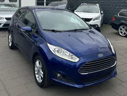 Blau Gebraucht 2015 Ford Fiesta Kleinwagen | 11.750 € (Etwas zu teuer)
