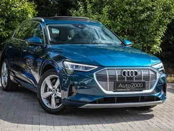 Blau Gebraucht 2019 Audi e-tron SUV | 21.790 € (Teuer)