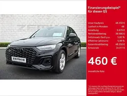 Schwarz Gebraucht 2022 Audi Q5 Sportback S-Line SUV | 48.350 € (Fairer Preis)