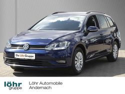 Atlantic blue metallic Gebraucht 2018 VW Golf VII Trendline Kombi | 14.980 € (Fairer Preis)