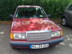 Rot Gebraucht 1991 Mercedes 190 Limousine | 4.500 €