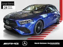 Metalliclack spektralblau Gebraucht 2024 Mercedes A250 Premium Limousine | 37.890 € (Fairer Preis)