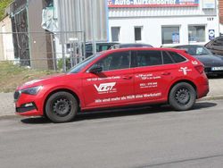 Velvet rot metallic Gebraucht 2019 Skoda Scala Style Kleinwagen | 16.990 € (Guter Preis)