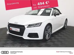 Weiß Gebraucht 2018 Audi TT Roadster S-Line Cabrio | 26.950 € (Fairer Preis)
