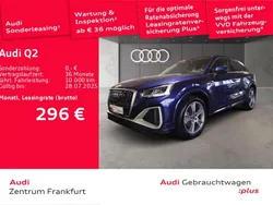 Navarrablau metallic Gebraucht 2024 Audi Q2 S-Line SUV | 36.520 € (Fairer Preis)