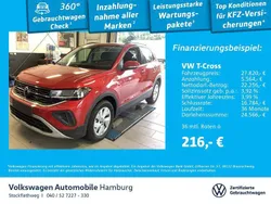 P8 kings red metallic Gebraucht 2024 VW T-Cross IQ Drive SUV | 27.820 € (Fairer Preis)
