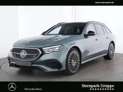Lack verdesilber Gebraucht 2024 Mercedes E450 AMG Kombi | 69.980 € (Fairer Preis)