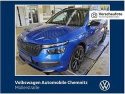 Blau met. Gebraucht 2020 Skoda Kamiq Monte Carlo SUV | 18.920 € (Guter Preis)