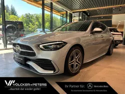 Silber Gebraucht 2023 Mercedes C180 AMG Kombi | 34.250 € (Fairer Preis)