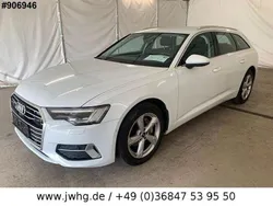 Gletscherweiss (metallic) Gebraucht 2023 Audi A6 Sport Kombi | 34.450 € (Superpreis)