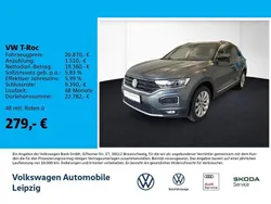 Grau Gebraucht 2020 VW T-Roc Sportline SUV | 20.370 € (Guter Preis)