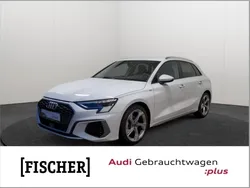 Weiss Gebraucht 2024 Audi A3 Sportback S-Line Limousine | 36.440 € (Guter Preis)