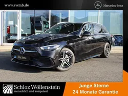 Schwarz Gebraucht 2023 Mercedes C300e AMG Kombi | 43.570 € (Superpreis)