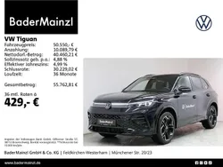Schwarz Gebraucht 2024 VW Tiguan R-line SUV | 50.550 € (Guter Preis)