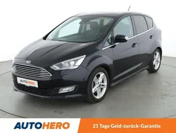 Schwarz Gebraucht 2018 Ford C-MAX Titanium Van / Kleinbus | 12.550 € (Fairer Preis)