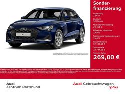 Navarrablau metallic Gebraucht 2024 Audi A3 Sportback Advanced Limousine | 32.411 € (Guter Preis)