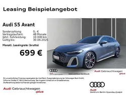 Horizontblau metallic Gebraucht 2024 Audi S5 Ambiente Kombi | 73.777 € (Superpreis)