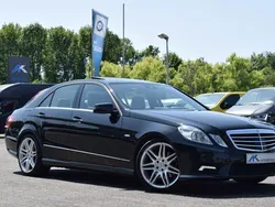 Schwarz Gebraucht 2009 Mercedes E350 AMG line Limousine | 12.890 € (Fairer Preis)