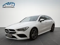 Weiß Gebraucht 2021 Mercedes CLA200 Shooting Brake AMG Kombi | 23.500 € (Fairer Preis)